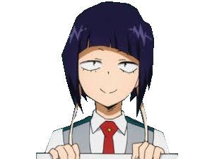 presente fille mha femme sourire meuf fier fiere jiro risitas anime souris kikoojap sourit kyoka