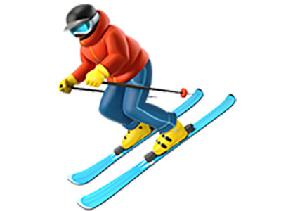apple kanye west emoji ski