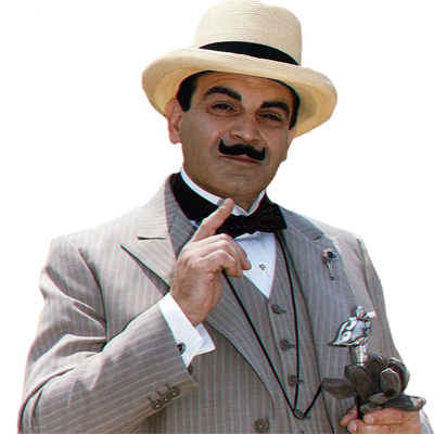 doigt belge risitas poirot