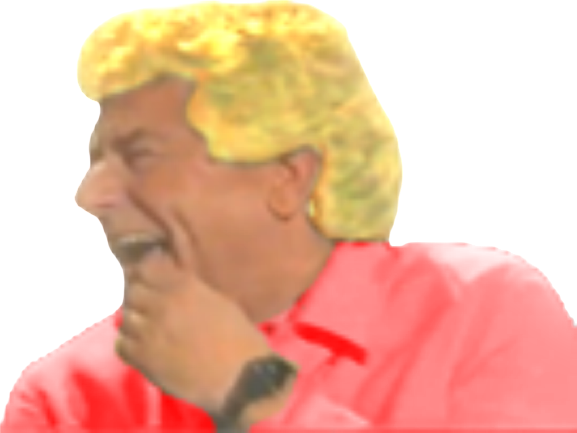 jesus blond rire rouge risitas