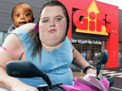 gifi-french-magalie-maquillage-dreamers-bouffe-maquiller-magasin-scooter-courses-action-dream-en-rsa-bombe-loulou-lidl-obese-manger-grosse
