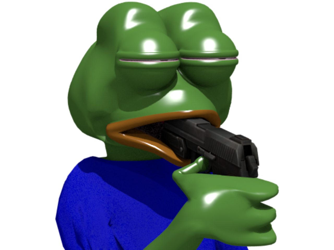3d meme pepe