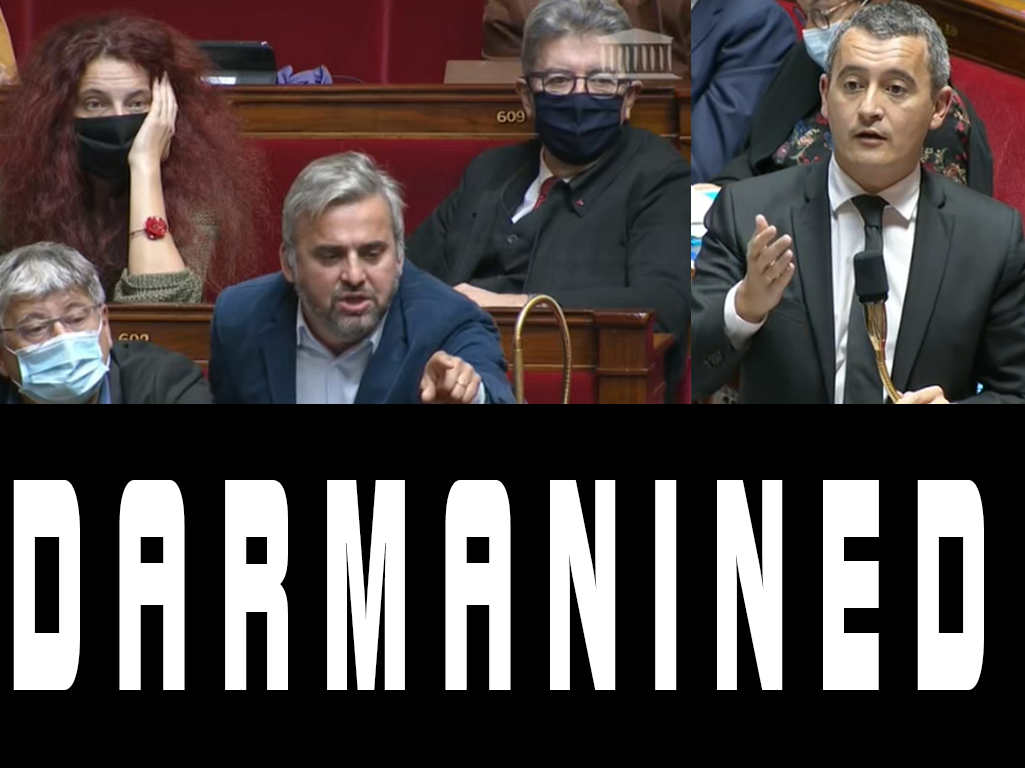 lfi politic politique corbieres darmanin melenchon