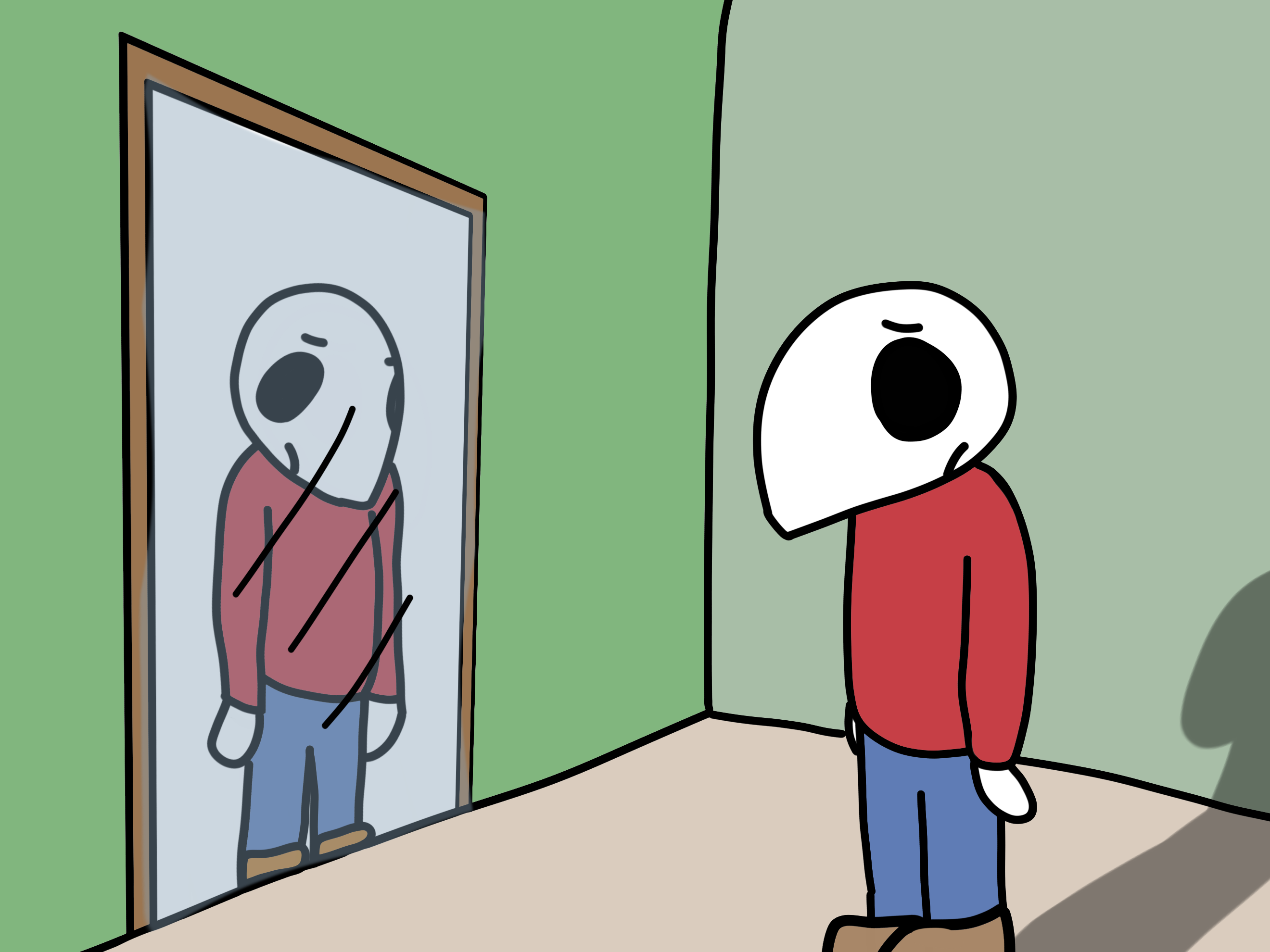 horrible 010 moche cormoche 0 tout laid decu other miroir