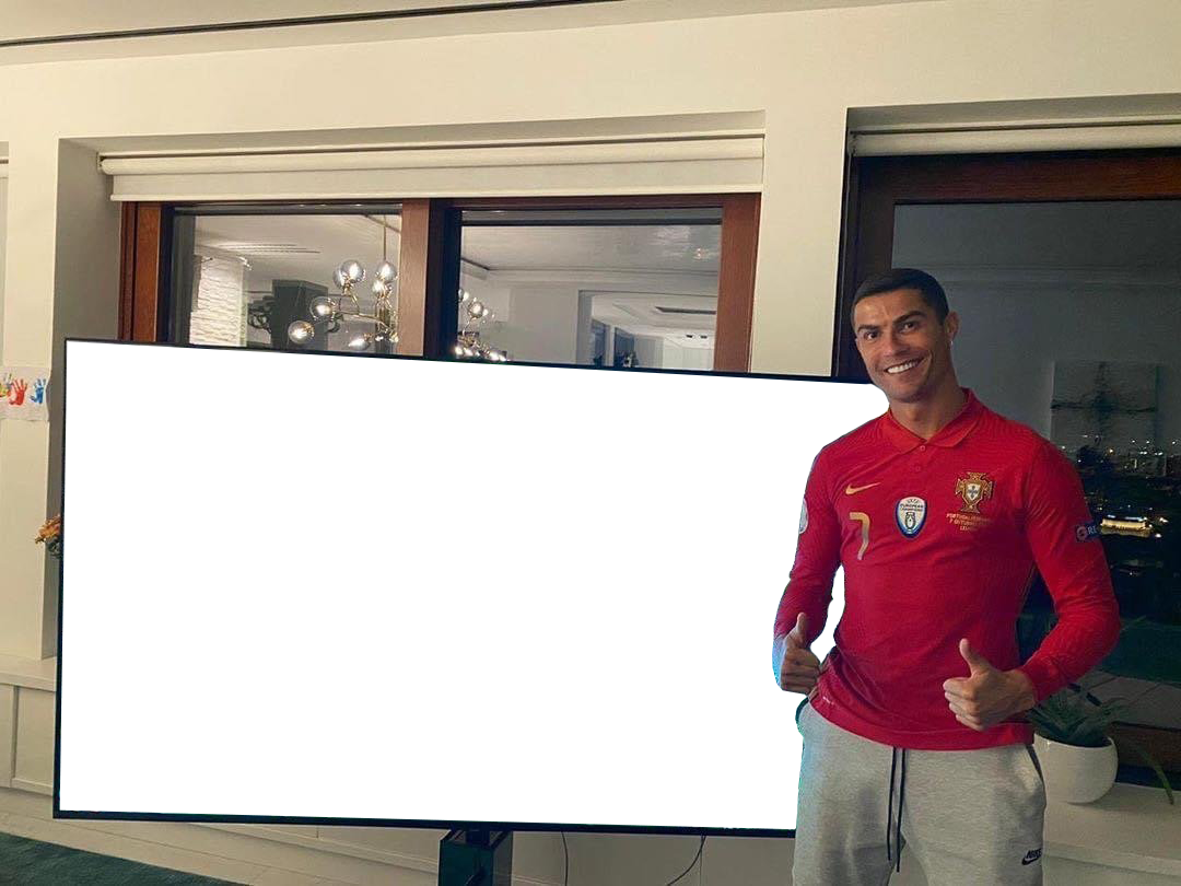 Sticker test cr7 png tv vide risitas par MahrezDzPAZ
