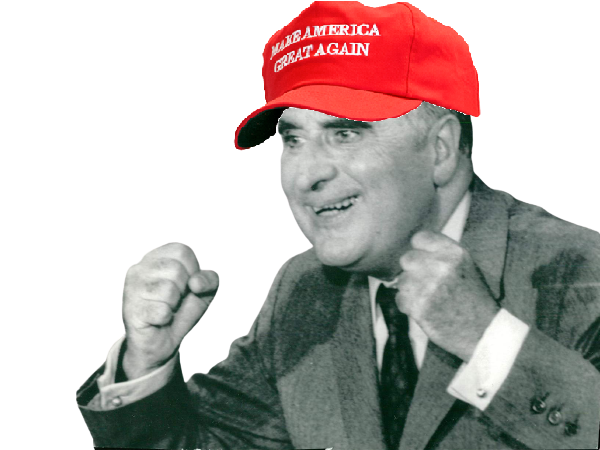 pompidou poing maga politic casquette trump president georges