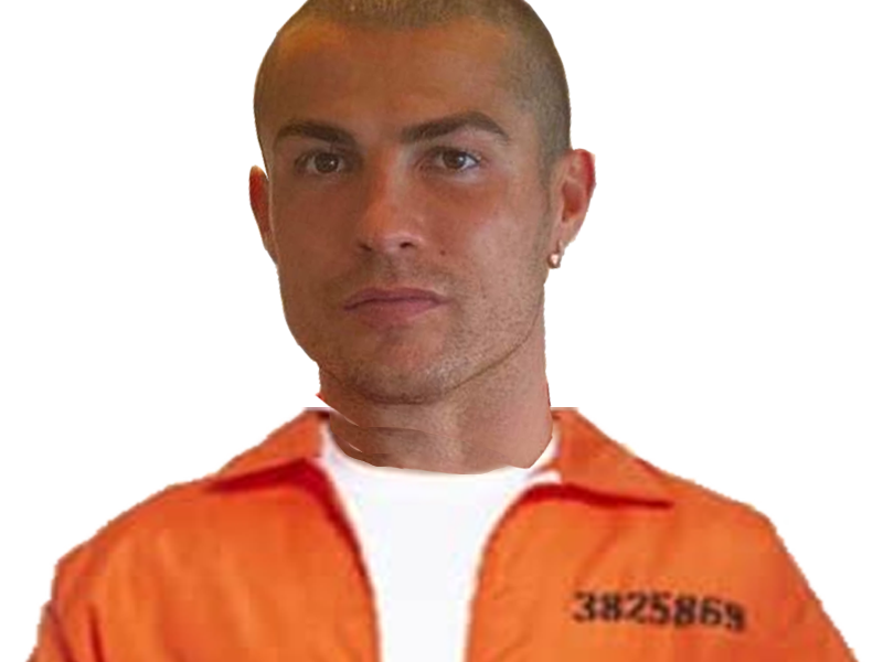 qlf cr7 prison prisonnier ent taulard risitas paz cristiano ronaldo