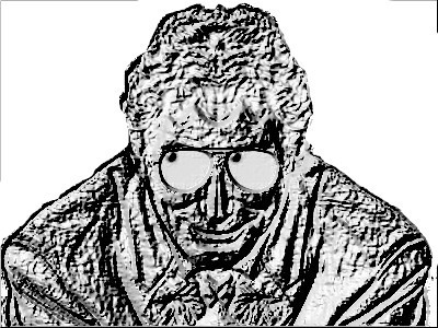 lunettes jesus risitas distorsion