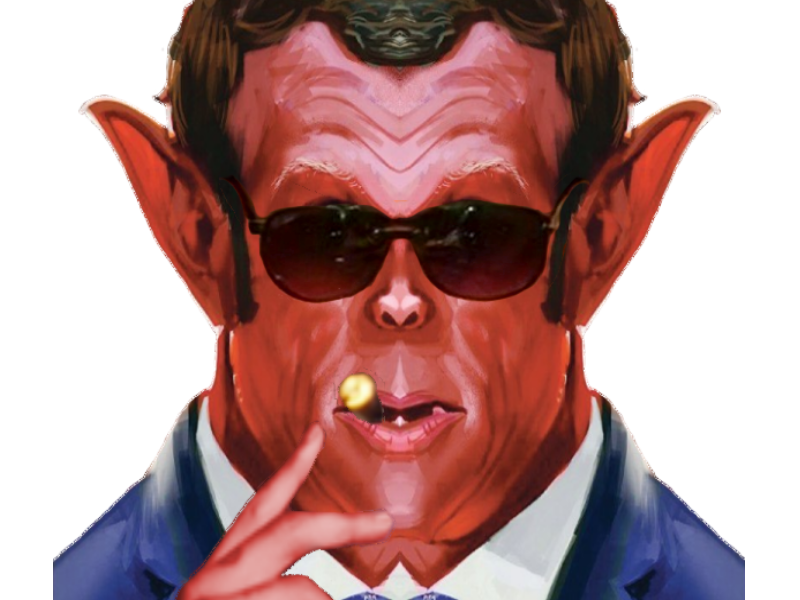 demon qlf lunette ronaldo risitas macron diable