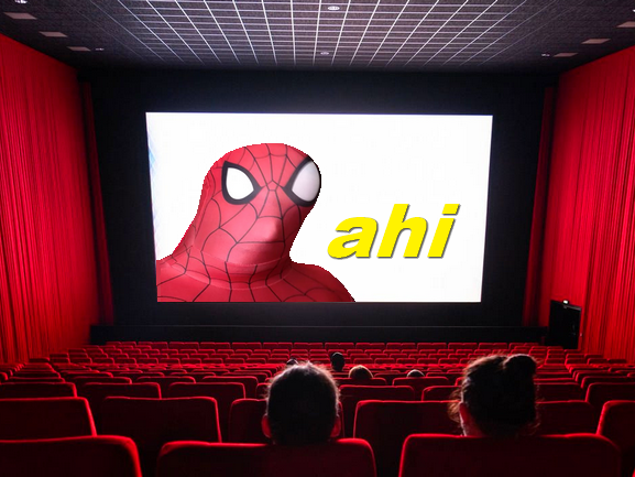 Sticker cinema spiderman ahi risitas par Arnold