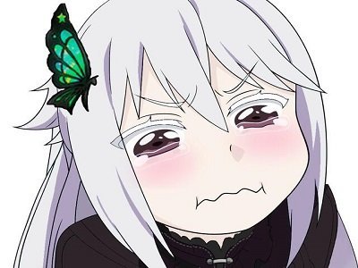 rezero echidna pleure