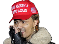 lilpump maga again make amerique america risitas great donald pump lil trump
