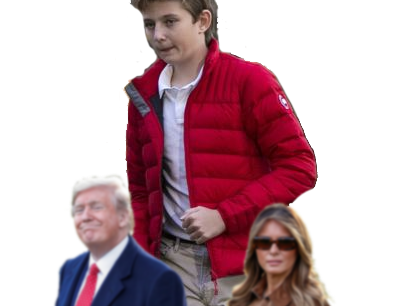politic donald barron geant fils trump grand melania trump2020