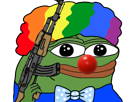 gun-meme-frog-perruque-terroriste-armee-rouge-arme-honkler-nez-ak-the-clown-honk-ak47-other-memes-pepe
