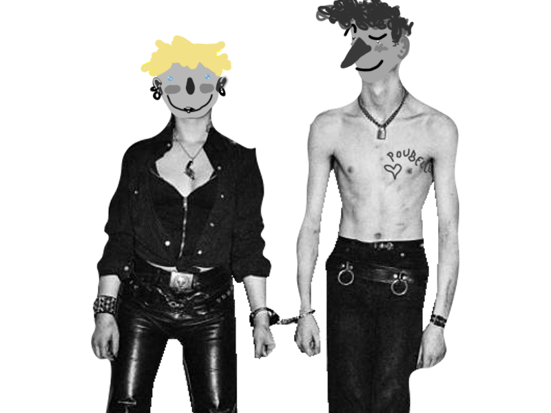 poubellesuave other rock cassetarace couple poubellejolie sid poubelle vicious amour