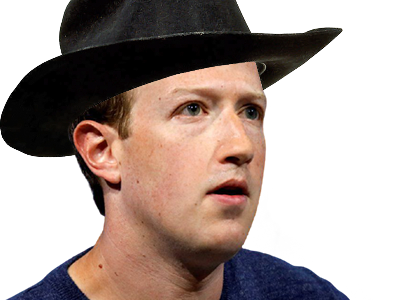 zuckerberg chapeau cowboy