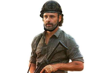 militaire dead grimes soldat armee walking arme risitas rick