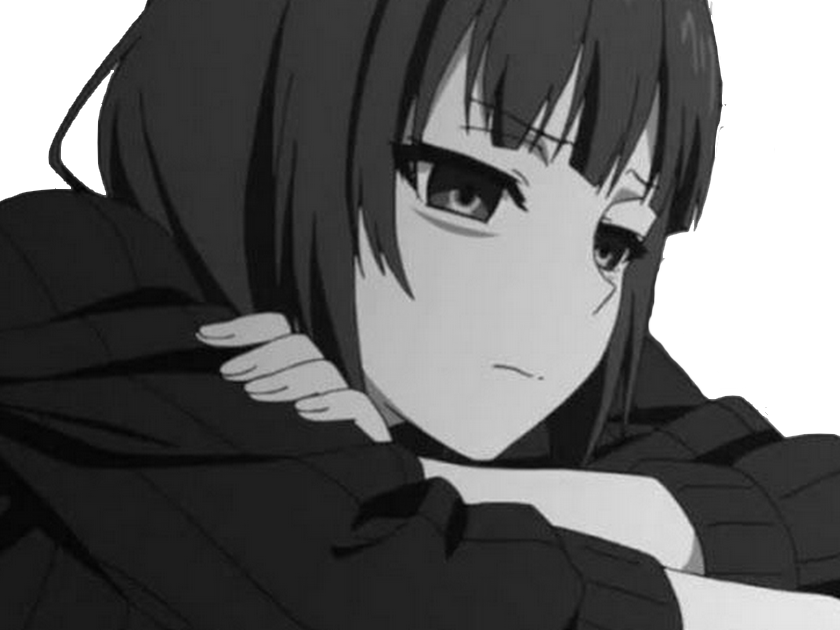 face kikoojap monochrome depressed