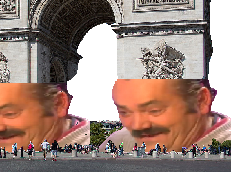 ahi arc triomphe paris risitas de