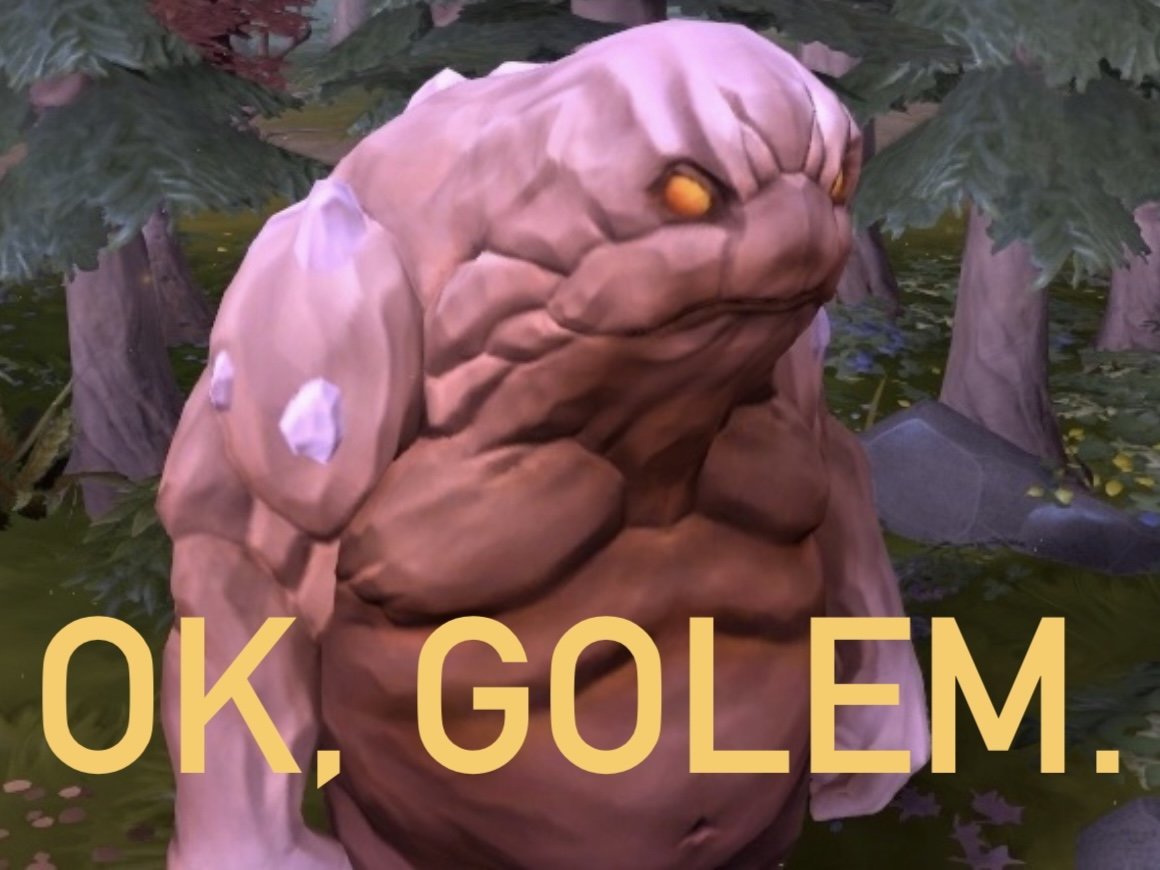 ok pnj risitas golem