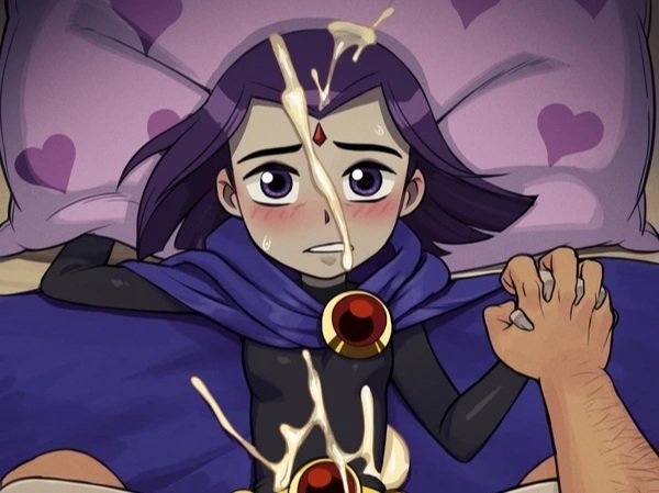 raven titans mignonne teentitans facial other teen cape sperme sexe demon fuck azarath demone hentai