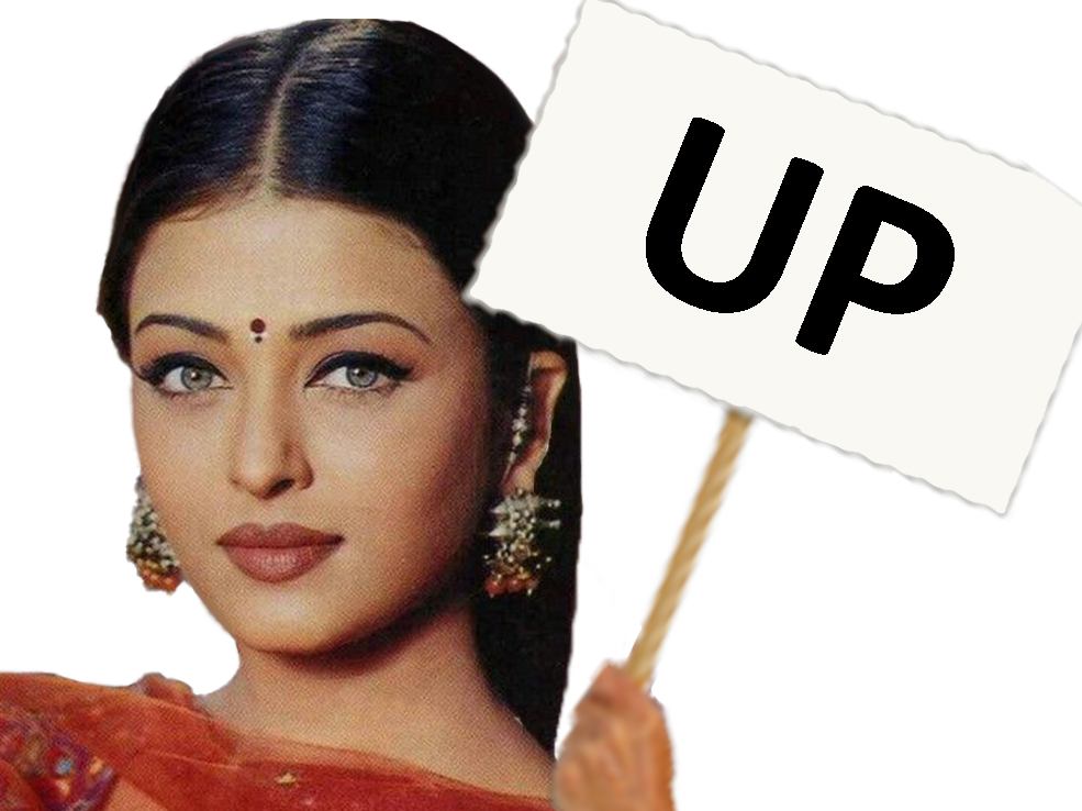 rai ahoga panneau belle femme up aishwarya meuf