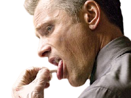 mortensen chaud hot cigarette provocateur clope psychopathe provoque viggo pervers aragorn psycho alpha regard male fou