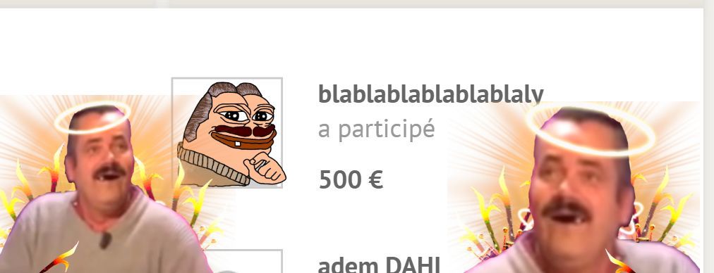 cagnotte khey cimer milliardaire risitas riche