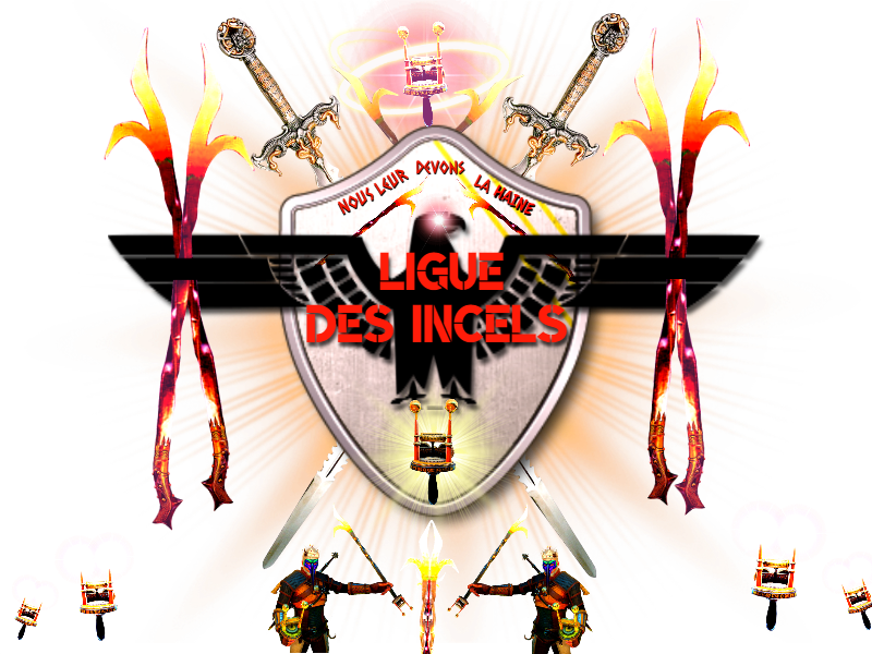 embleme incels tison armee sainte risitas