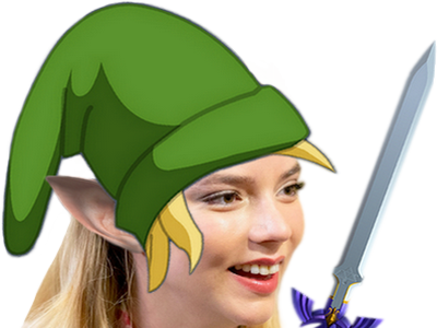 taylor joy link zelda anya triforce