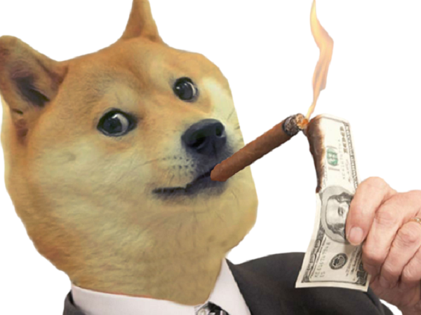 wow cigare fume doge other dollar dogecoin brule