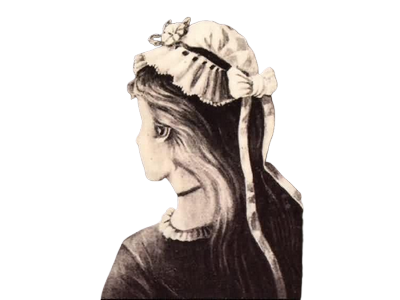 sorciere femme effet optique risitas