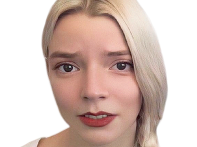 Sticker joy anya taylor par AnyaTaylorJoie