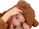 anya-taylor-joy-pyjama-ours-cosplay-deguisement-costume-kawaii-bear-coucou