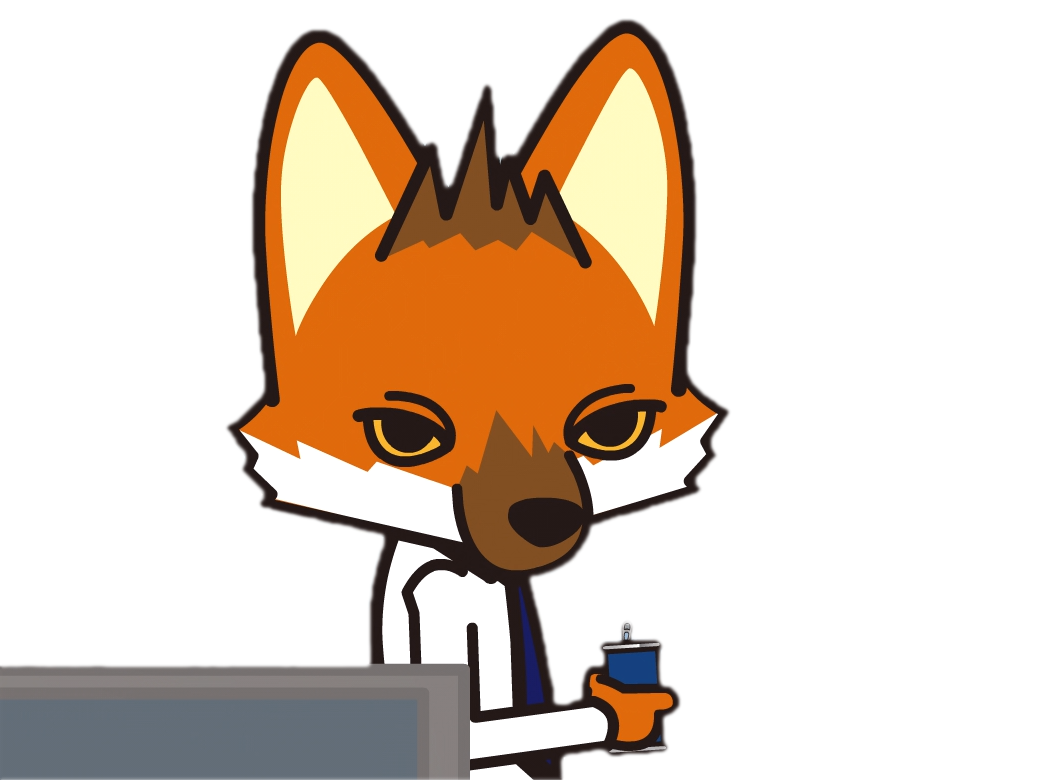 chemise decu canette ookami aggretsuko bureau comptable