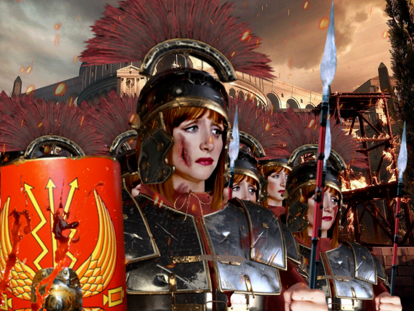 chute other claire clairedearing de dearing rome romaine romain guerre