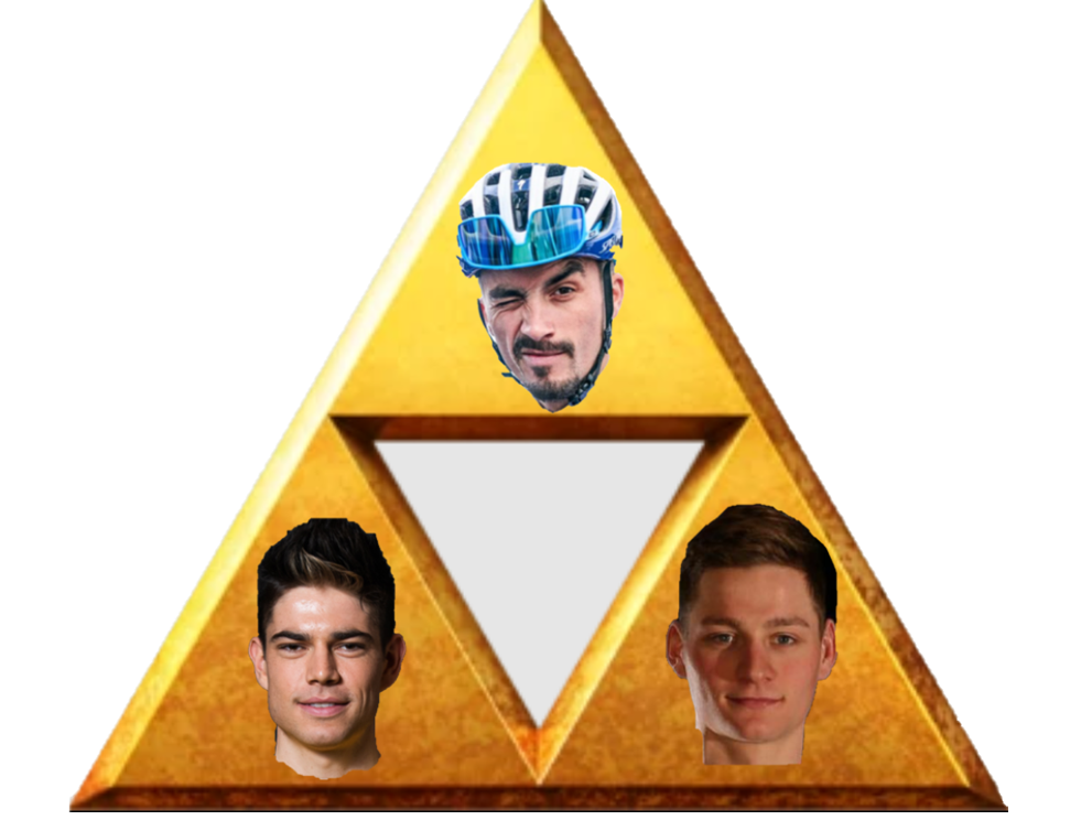 alaphilippe art poel cyclisme der triforce van