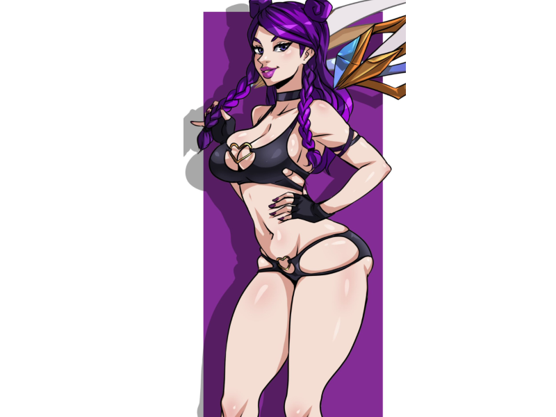 da kaisa kpop lol legends of pop cul k league kai kda sexy sa