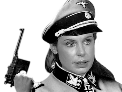 dornellas guerre blanc femme soldat charlotte brune cnews noir mondiale armee praud pistolet seconde