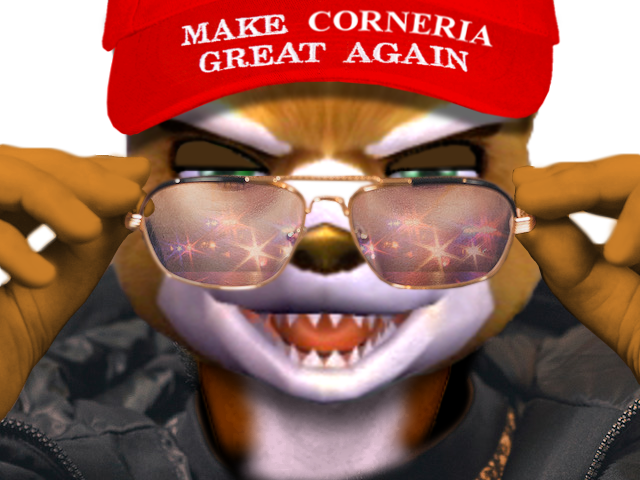 malin corneria america sourire casquette fox maga usa tinnova assault lunettes starfox mccloud americain