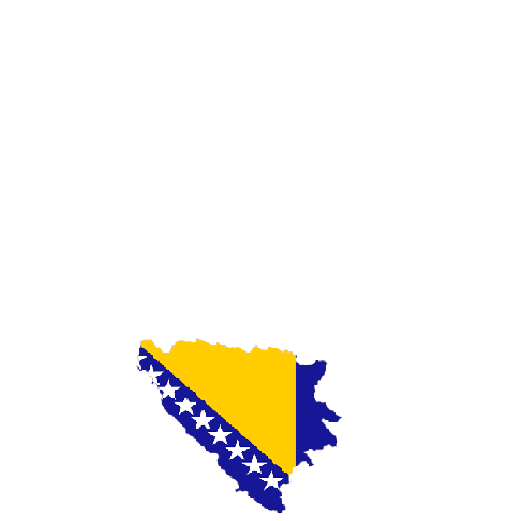 drapeau foot bosnie
