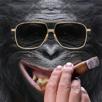 fumer-lunettes-pump-eth-btc-monkey-primate-risitas-fumette-finance-bitcoin-classe-cigare-riche-bourse-dump-balkany-singe-smoke-bling-main