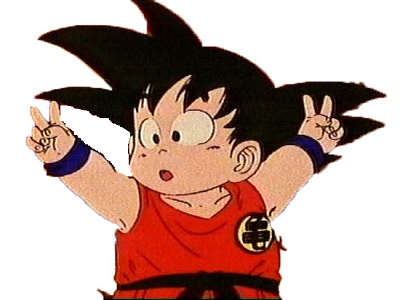 enfant risitas peace goku petit kid