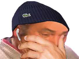 risitas ronaldo ouh choque lacoste