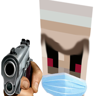 Sticker enerve flingue risitas golem par psustule