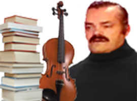 livre col risitas violon roule