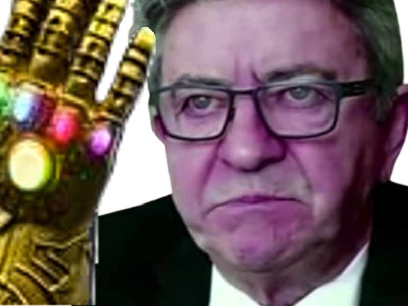 insoumis gant infinites politique politic thanos pierres melenchon titan fi zehef