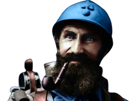 ww2 pipe francais beubar france ww1 verdun barbe gm soldat poilu