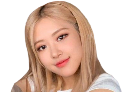 rose kpop asiatique sourire