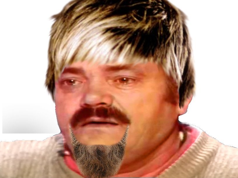 risitas cheveux depite